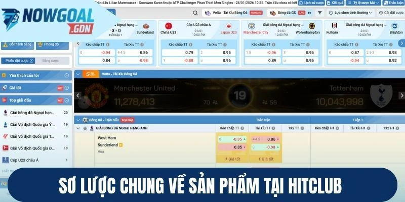 Sơ lược chung về sản phẩm tại Hitclub 