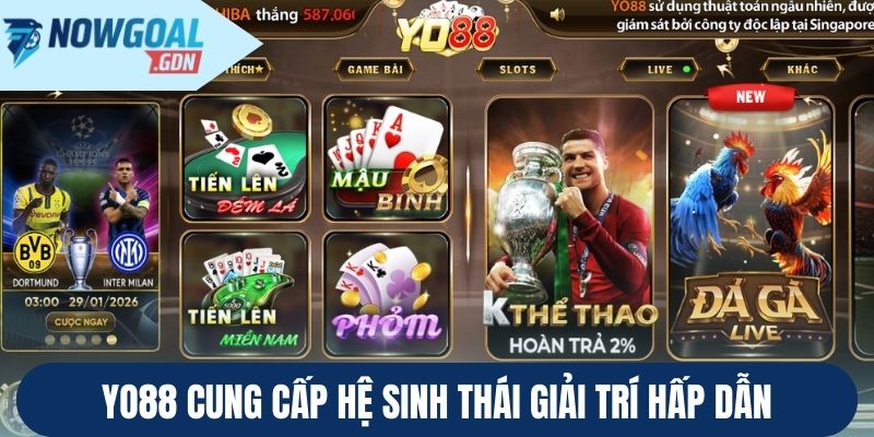 Yo88 cung cấp đa dạng kèo cược hấp dẫn